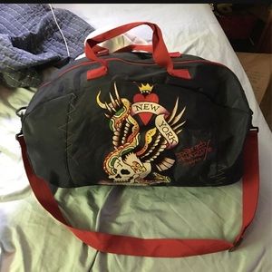 Authentic Ed Hardy Duffle Bag